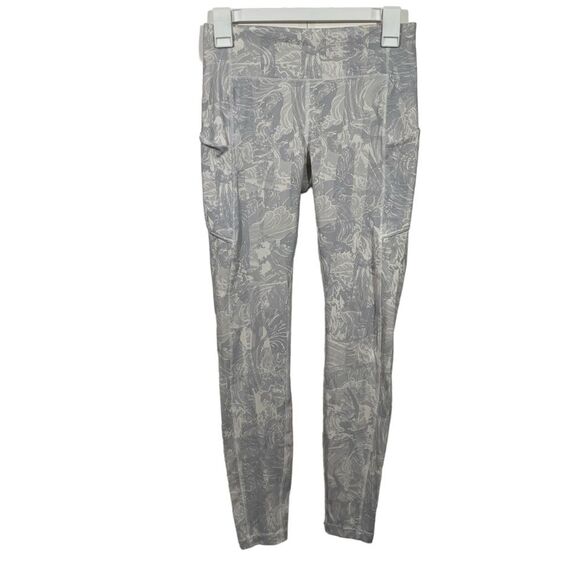 LuLuLemon Wunder Under HR Luxtreme Flower Pop Activewear Leggings - Picture 1 of 6